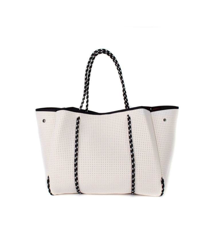 Everyday Tote White Pink