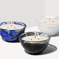 Contrast Candle Black