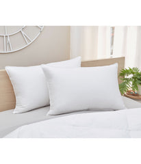 Down 330 Thread Count Medium Pillow White