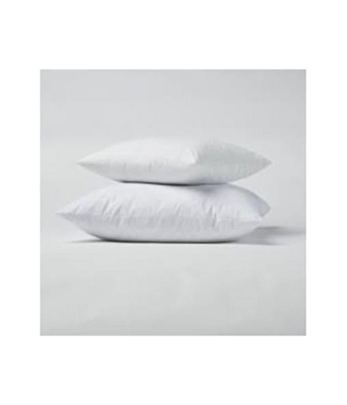  Living Quarters Decorative Poly Pillow Inserts Set of 2 - White - Bonton