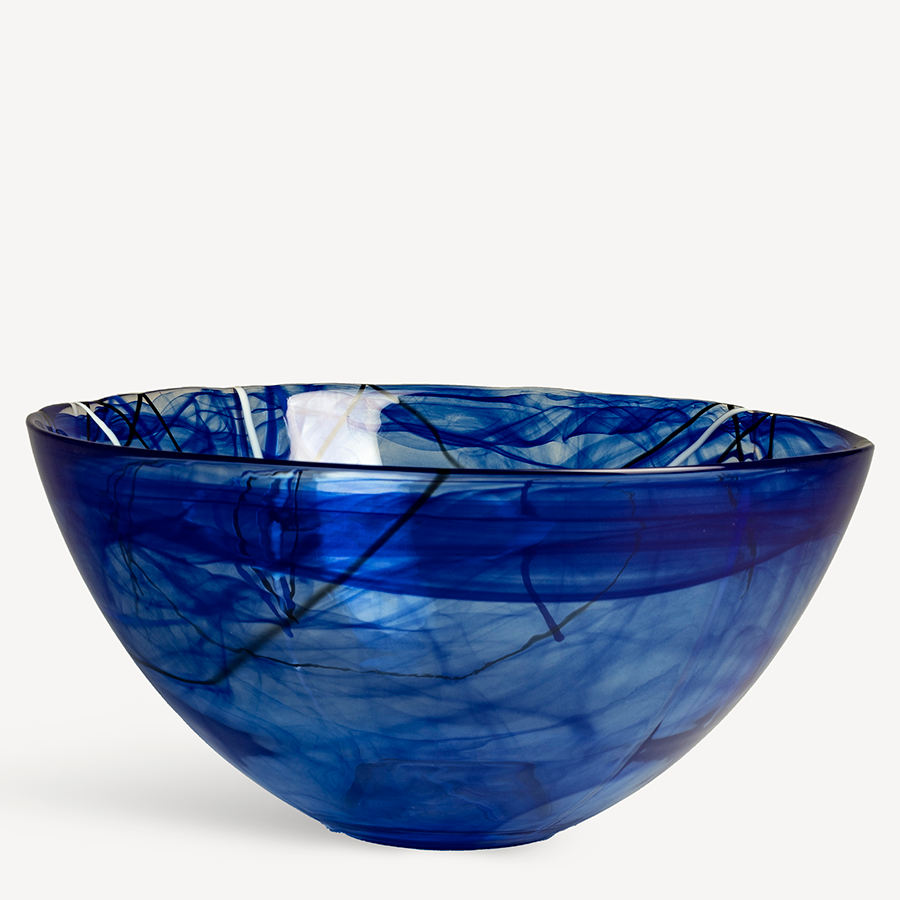  Contrast Bowl Large - Blue - Bonton