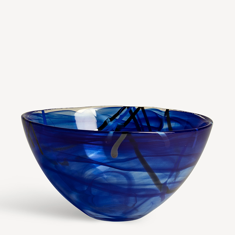  Contrast Bowl Medium - Blue - Bonton