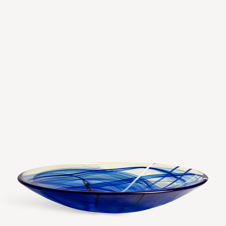  Contrast Platter - Blue - Bonton