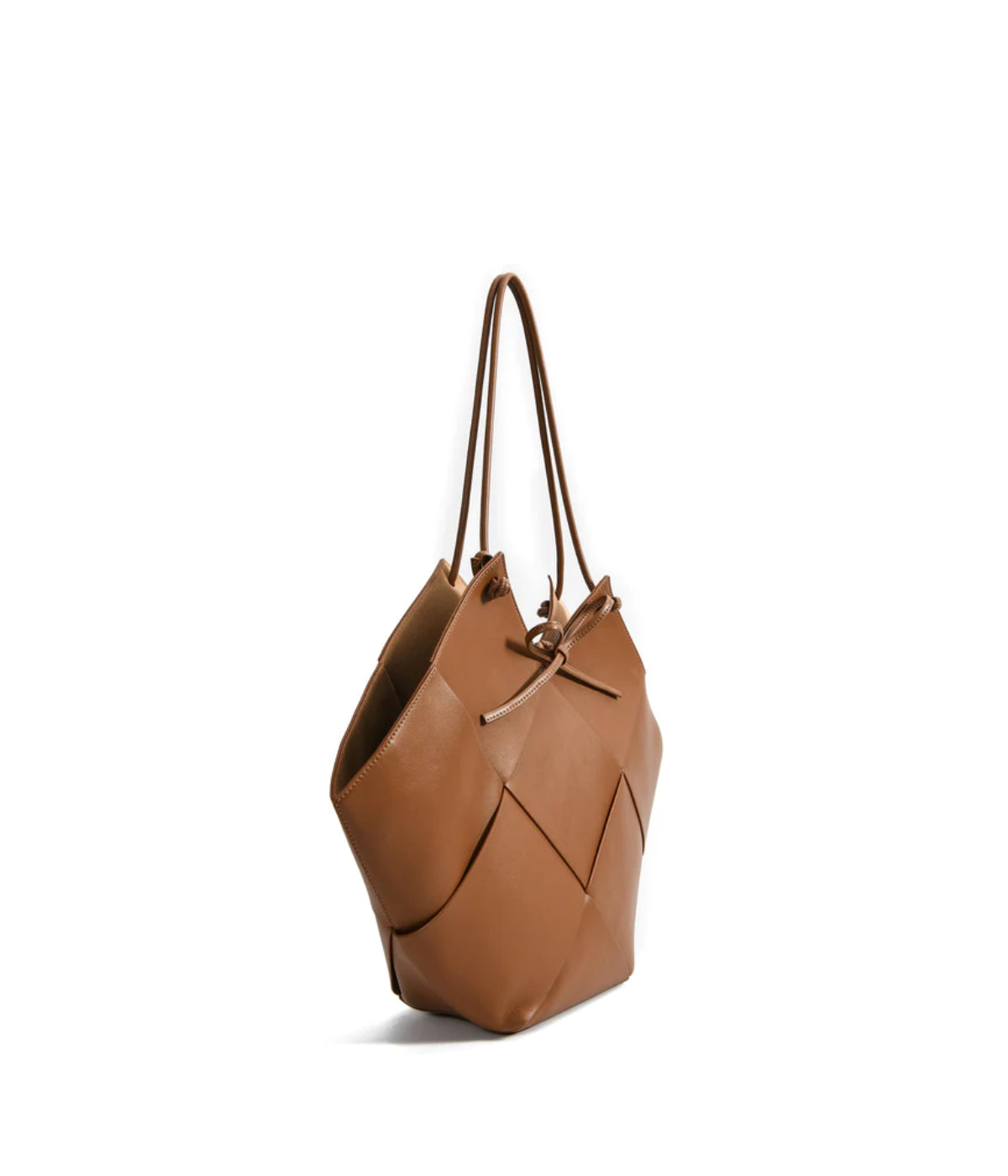  Bob Ore Taylor Contexture Leather Bag Caramel - Caramel - Bonton