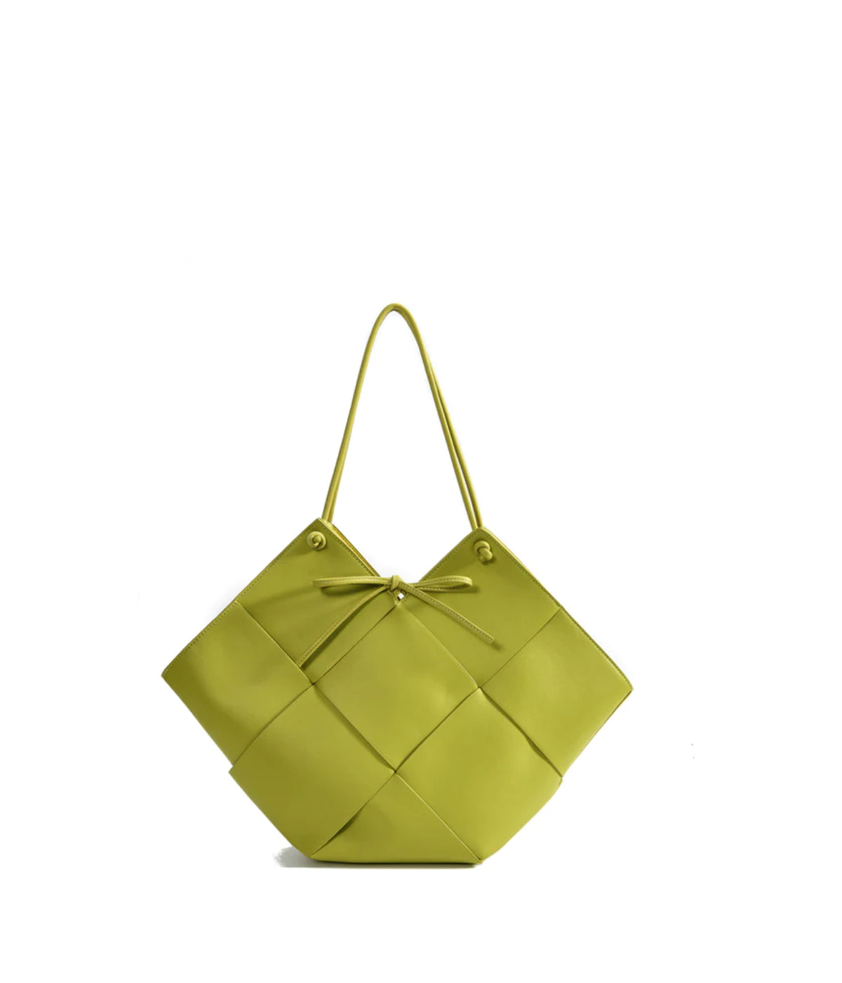  Bob Ore Taylor Contexture Leather Bag Kiwi Green - Kiwi Green - Bonton