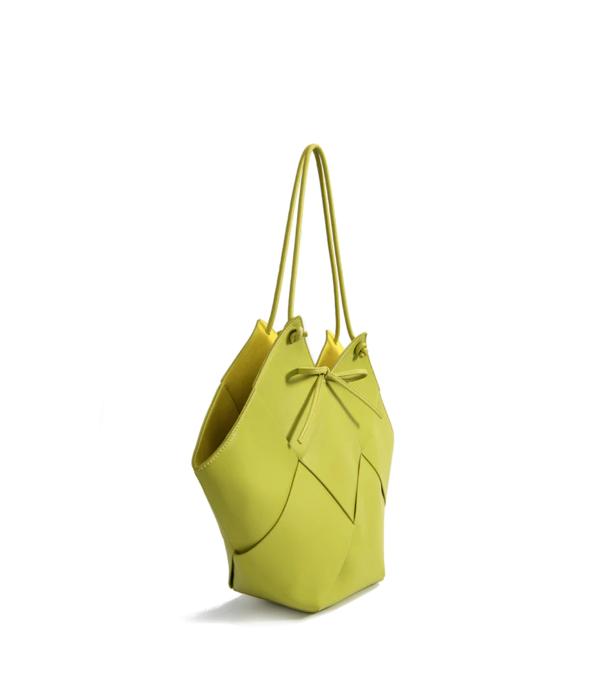  Bob Ore Taylor Contexture Leather Bag Kiwi Green - Kiwi Green - Bonton