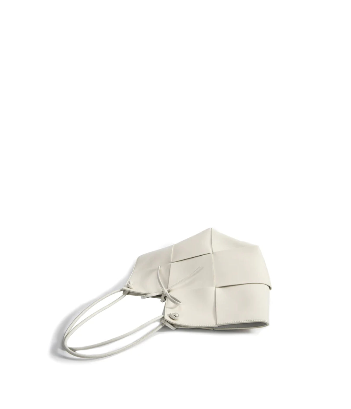 Taylor Contexture Leather Bag White