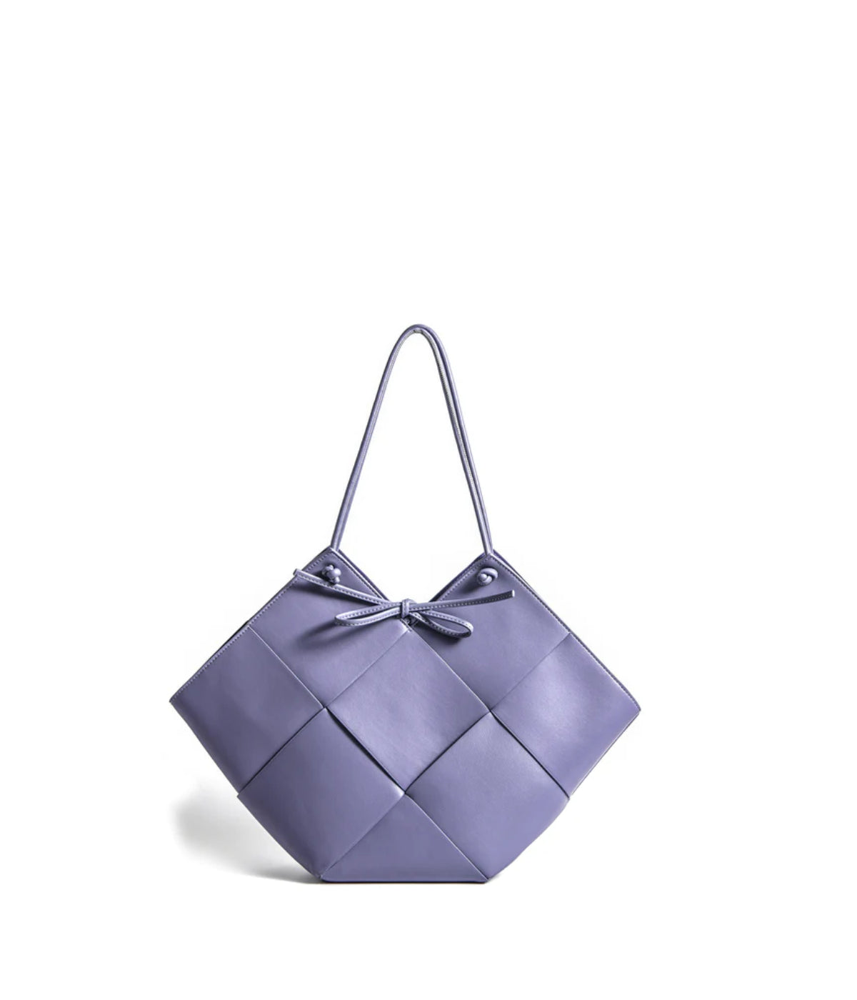  Bob Ore Taylor Contexture Leather Bag Taro Purple - Taro Purple - Bonton