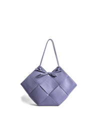 Taylor Contexture Leather Bag Taro Purple