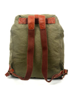 Trail Breeze Canvas Backpack Army Green