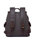 Dolphin Studded Backpack Brown