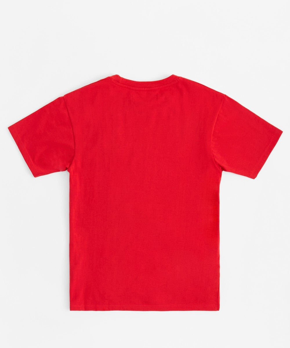  Reason Clothing Crossbones Short Sleeve Tee - Red - RED - Bonton