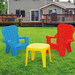 Dolu Toys - Childrens Plastic Table And Chairs Set