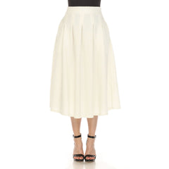 Women's Flared Tweed Skirt