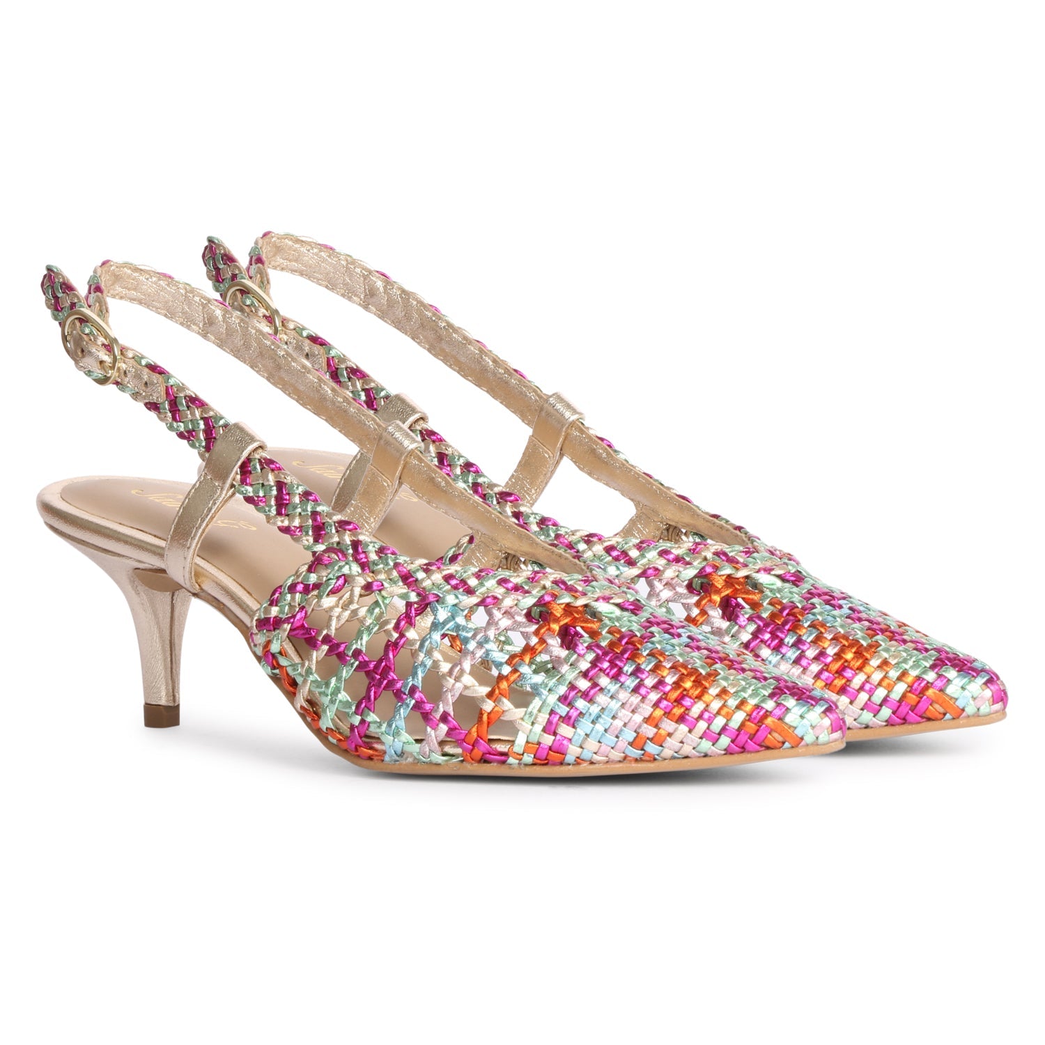  Saint G Abril - Heel Sandals - Rainbow - Bonton