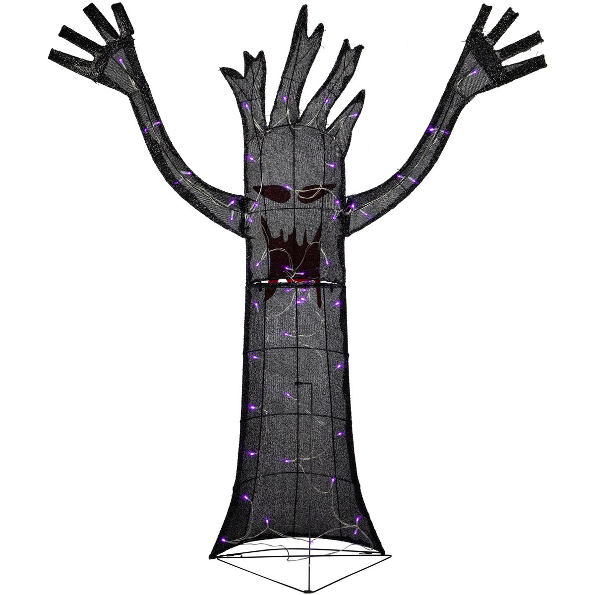  Northlight LED Lighted Terrifying Tree Outdoor Halloween Decoration - 55