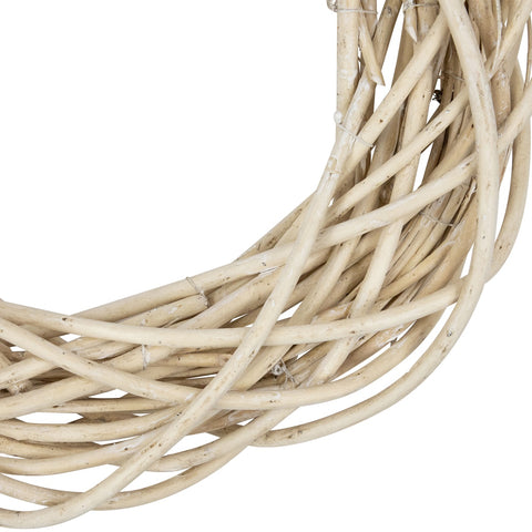 Natural Weeping Willow Spring Twig Wreath - 15"