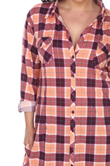 Plus Piper Stretchy Plaid Tunic