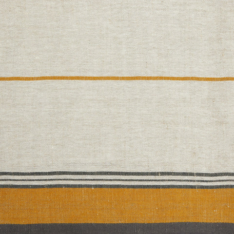 Eze Ivory & Mustard Tablecloth