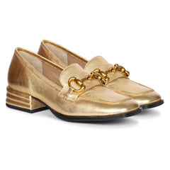 Jacqueline Metallic Loafers