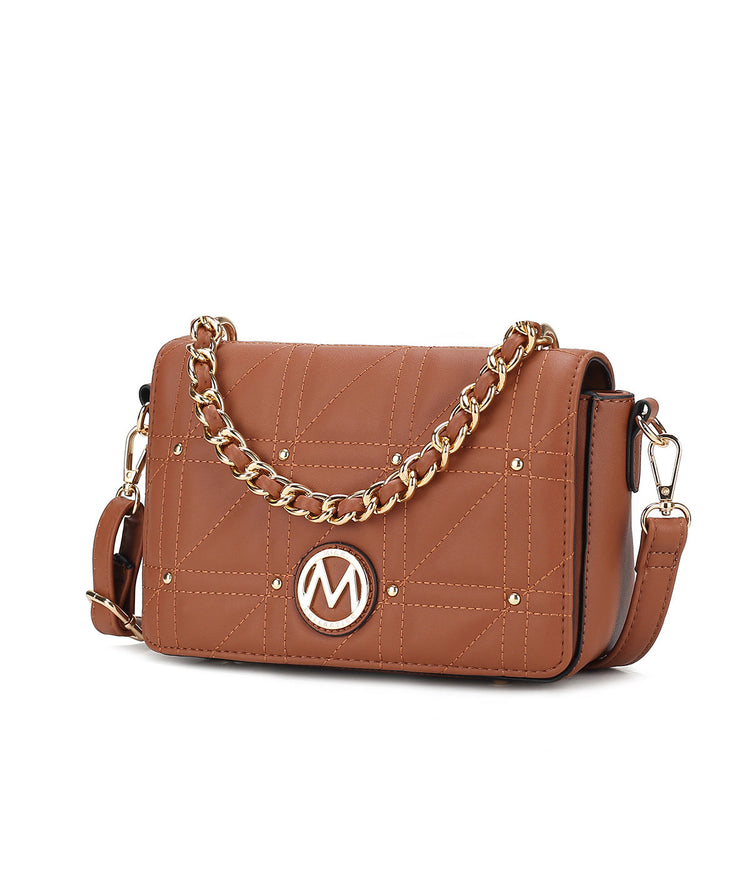 MKF Collection Arabella Vegan Leather Women's Shoulder Handbag by