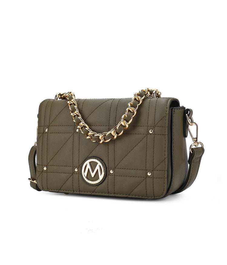 MKF Collection Arabella Vegan Leather Women’s Shoulder Handbag by Mia K