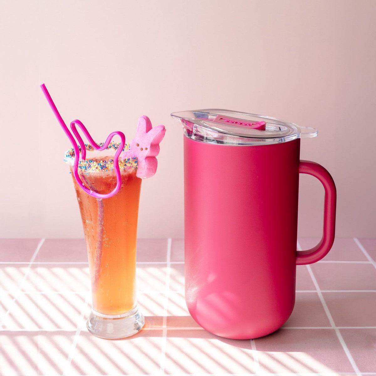  Served Served Vacuum-Insulated Pitcher (2L) - Watermelon - Default Title - Bonton