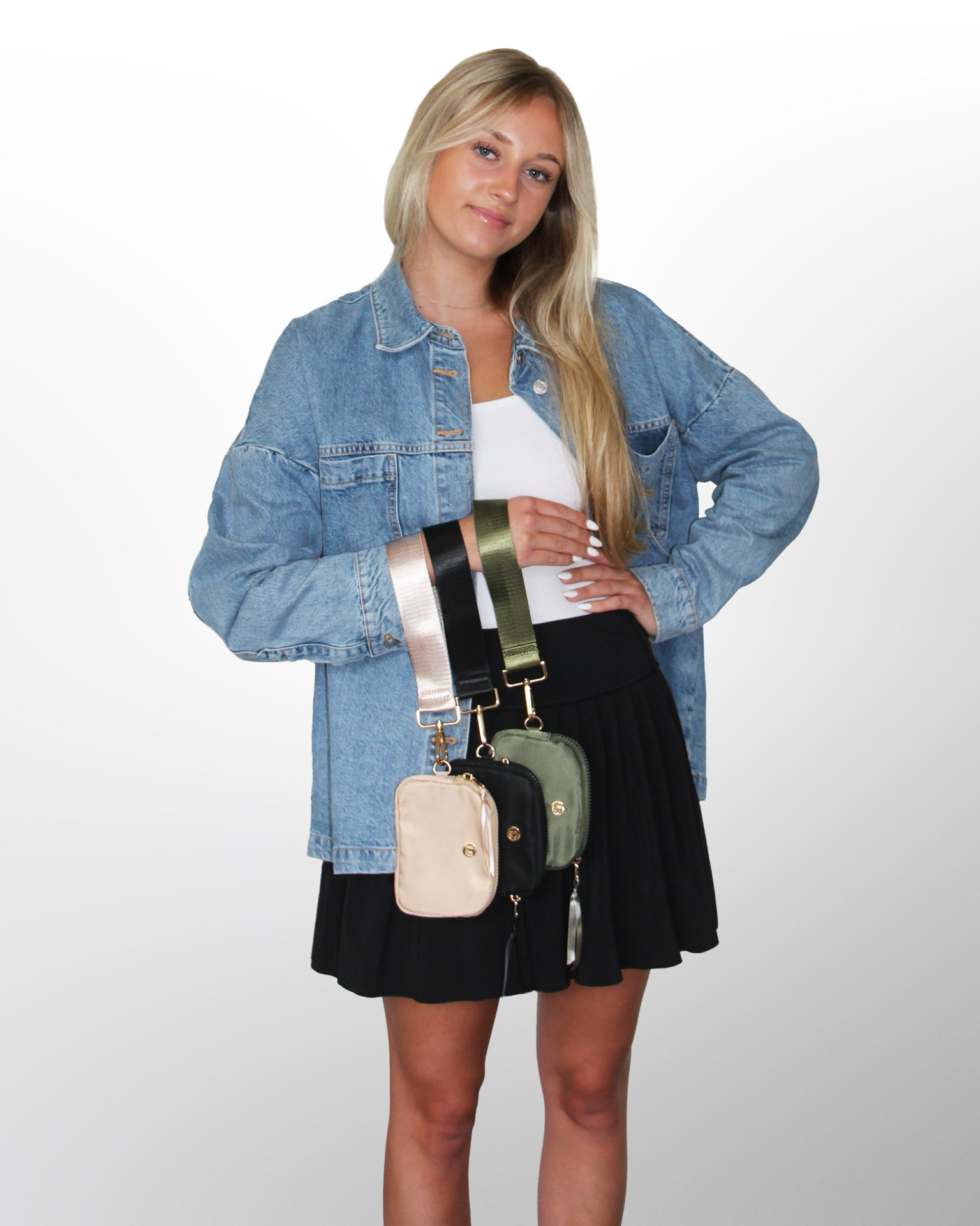  Lemonbella Lexie Keychain Wallet Almond - Black - Bonton