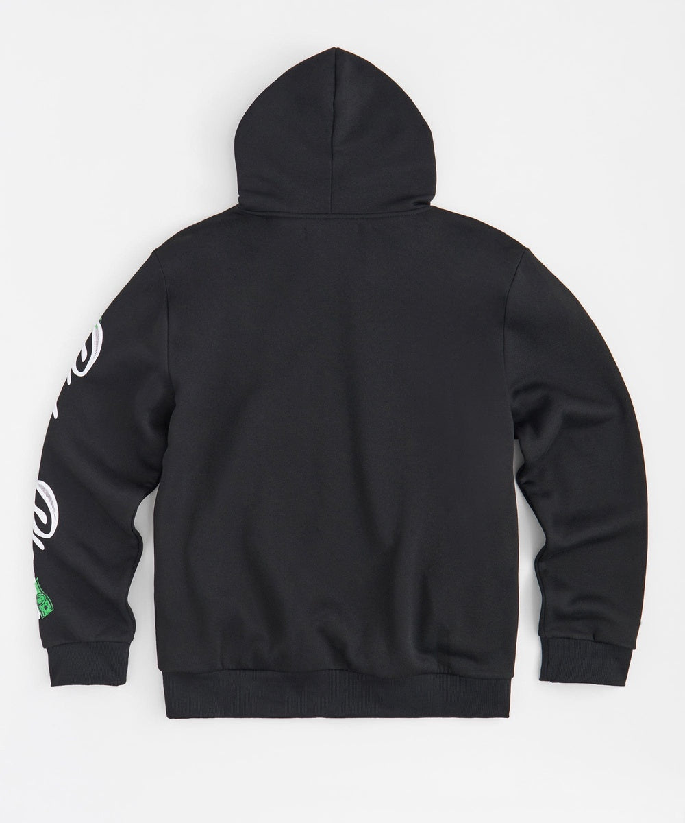  Reason Clothing Pablo Applique Hoodie - Black - BLACK - Bonton