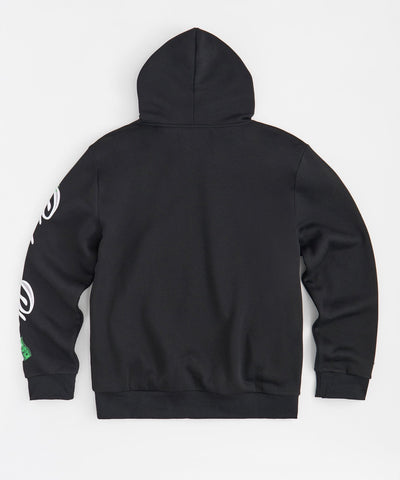 Pablo Applique Hoodie - Black