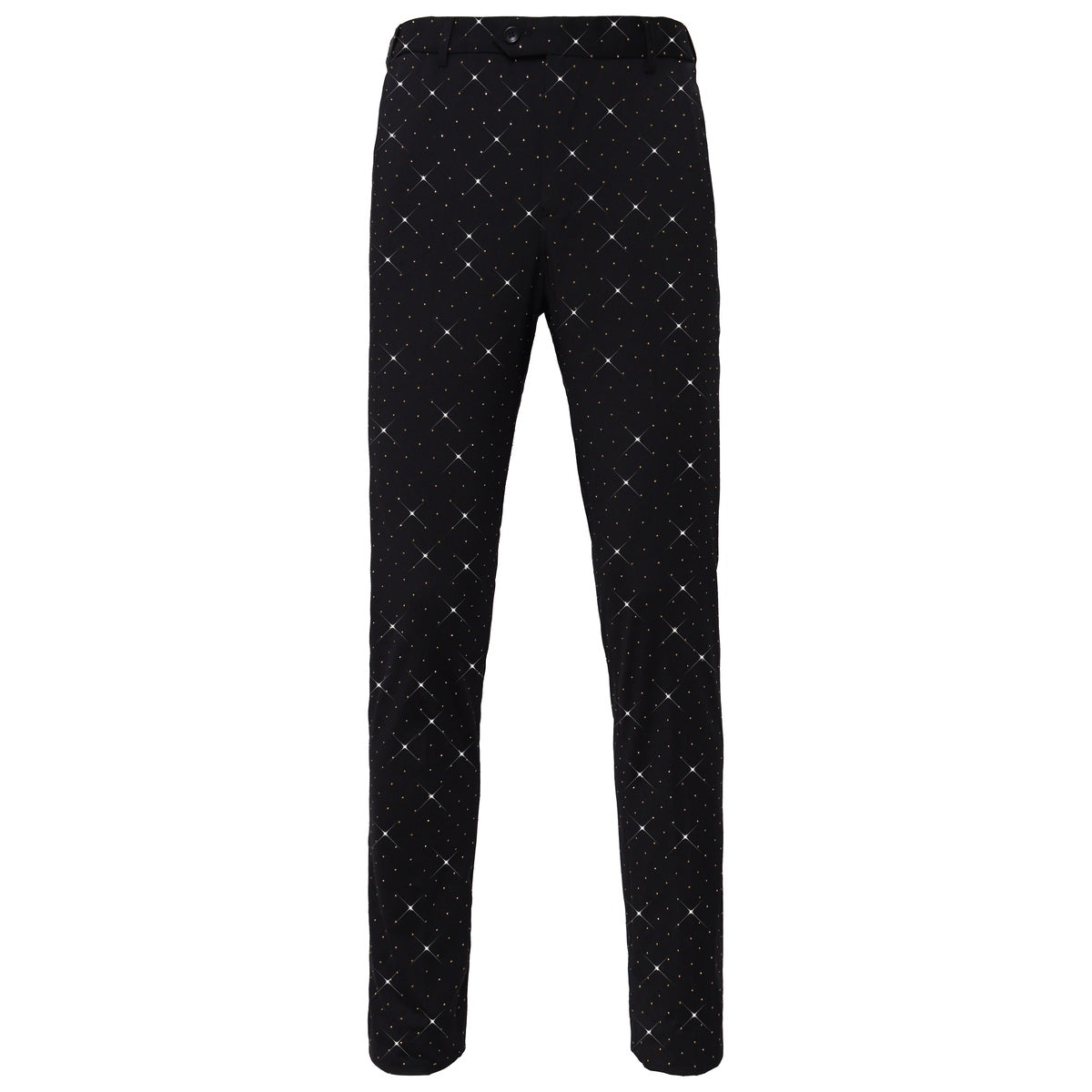  Barocco Dapper Details Pants BLACK/GOLD - BLACK/GOLD - Bonton