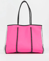 The Ella Neon Pink Tote