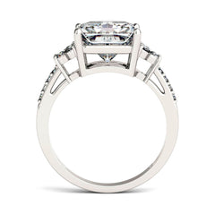 Charles & Colvard 2.90cttw Moissanite Radiant Engagement Ring