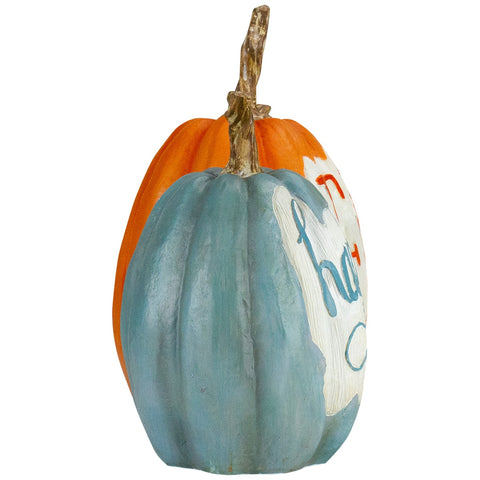 Pumpkin Trio "Happy Fall Y'all" Autumn Harvest Sign - 15.5"
