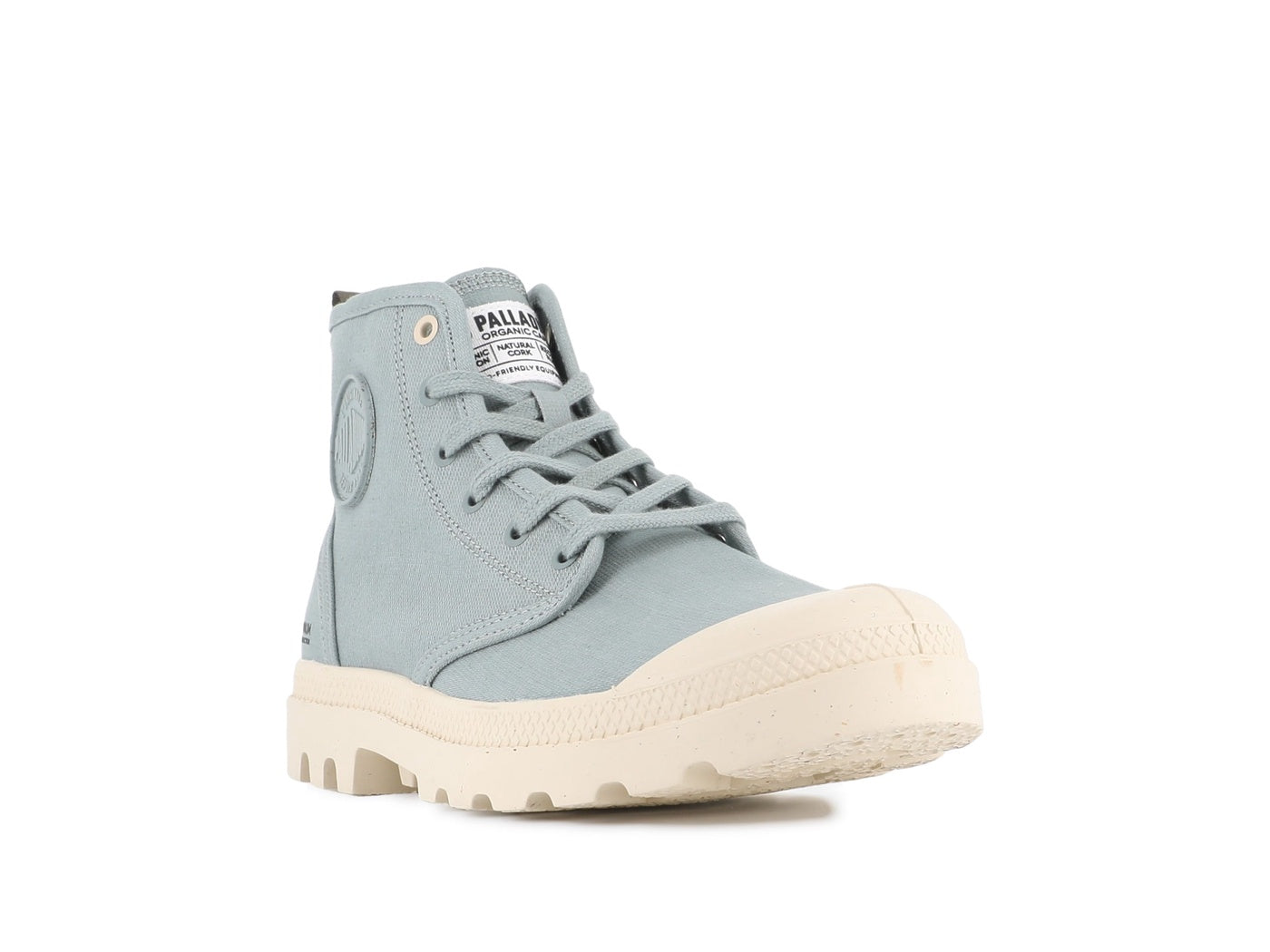  Palladium PAMPA HI ZIP ORGANIC - Womens 6.5 / Big Kids 5 - Bonton