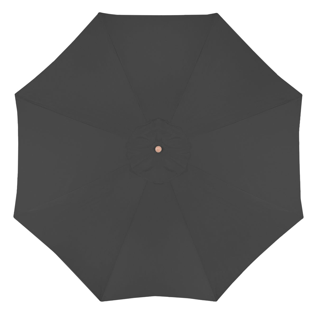  Northlight 8.5ft Outdoor Patio Market Umbrella With Wooden Pole  Gray - Gray - Bonton