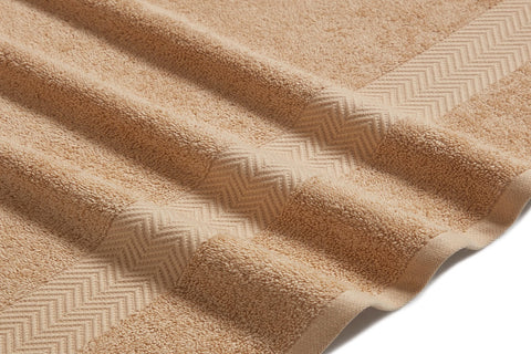 Kathy Ireland 6 Piece Chevron Jacquard Towel Set With Lets Dry