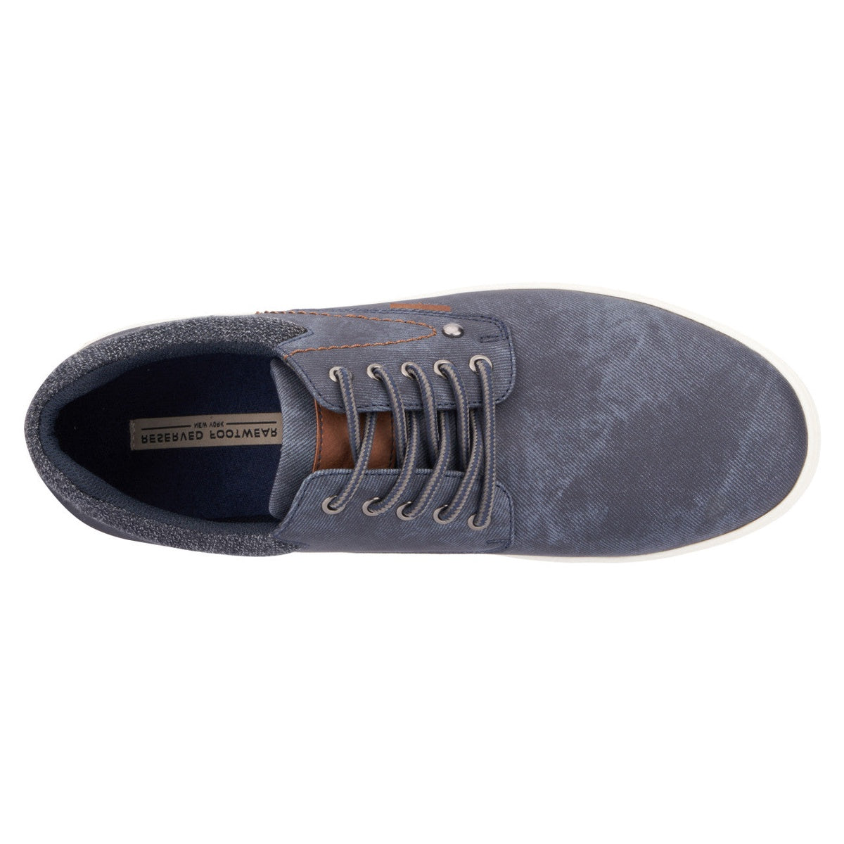  Reserved Footwear New York Reserved Footwear New York Men's Dan Low Top Sneakers - NAVY - Bonton