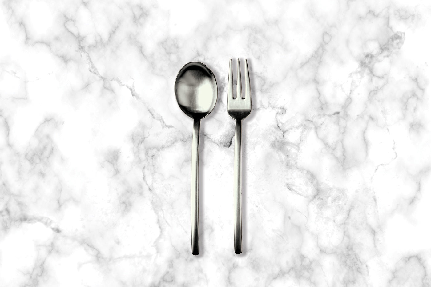  Mepra Due Serving Set - Ice Black Gold - Bonton