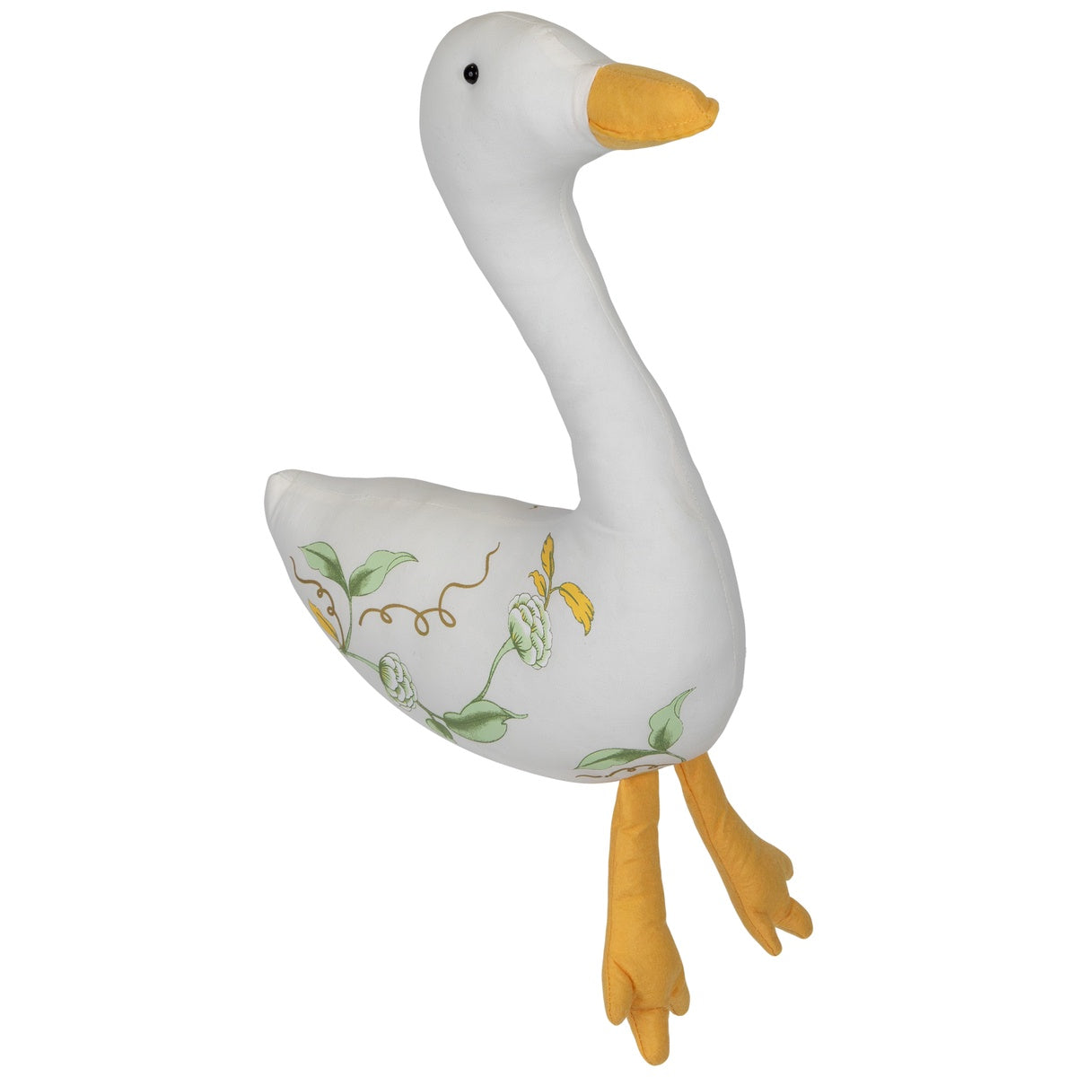  Northlight Plush Floral Goose Decoration - 16