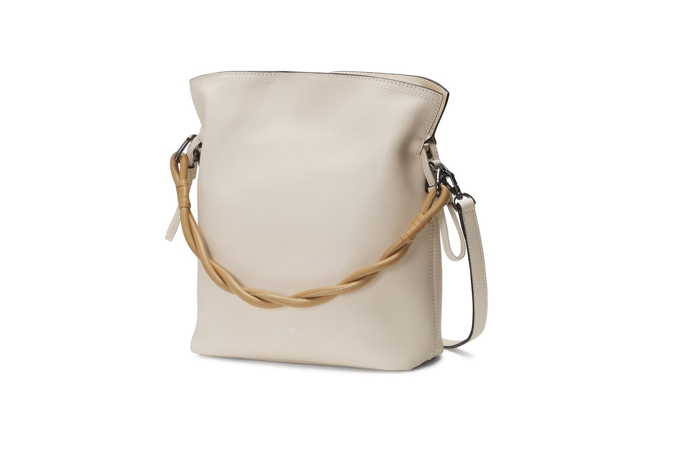  Oryany Madeleine Bucket - Medium Crossbody - Sand Brown - Bonton