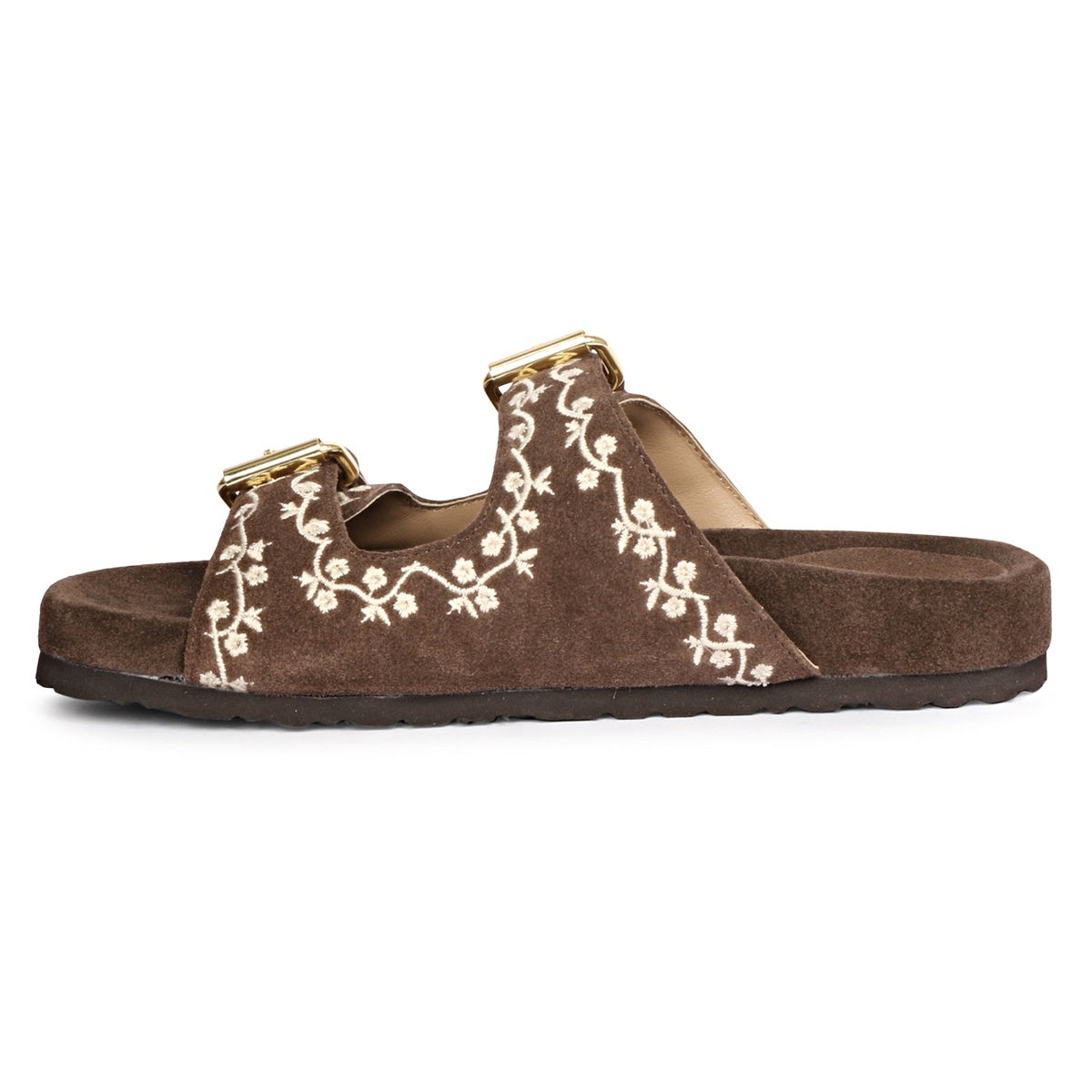 Saint G Angela - Flat Sandals - Chocolate - Bonton