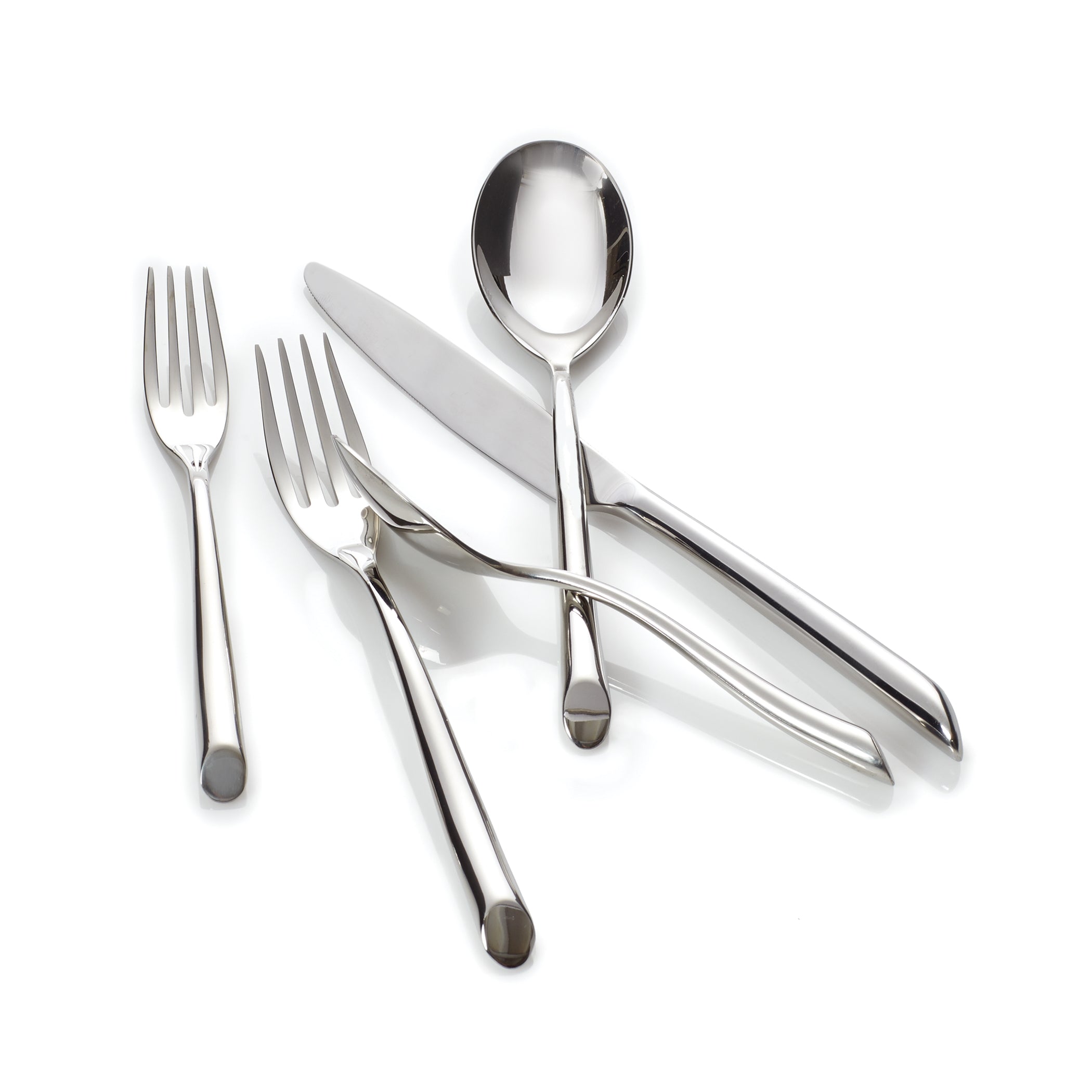  Nambe Frond 3-Piece Hostess Set - Silver - Bonton