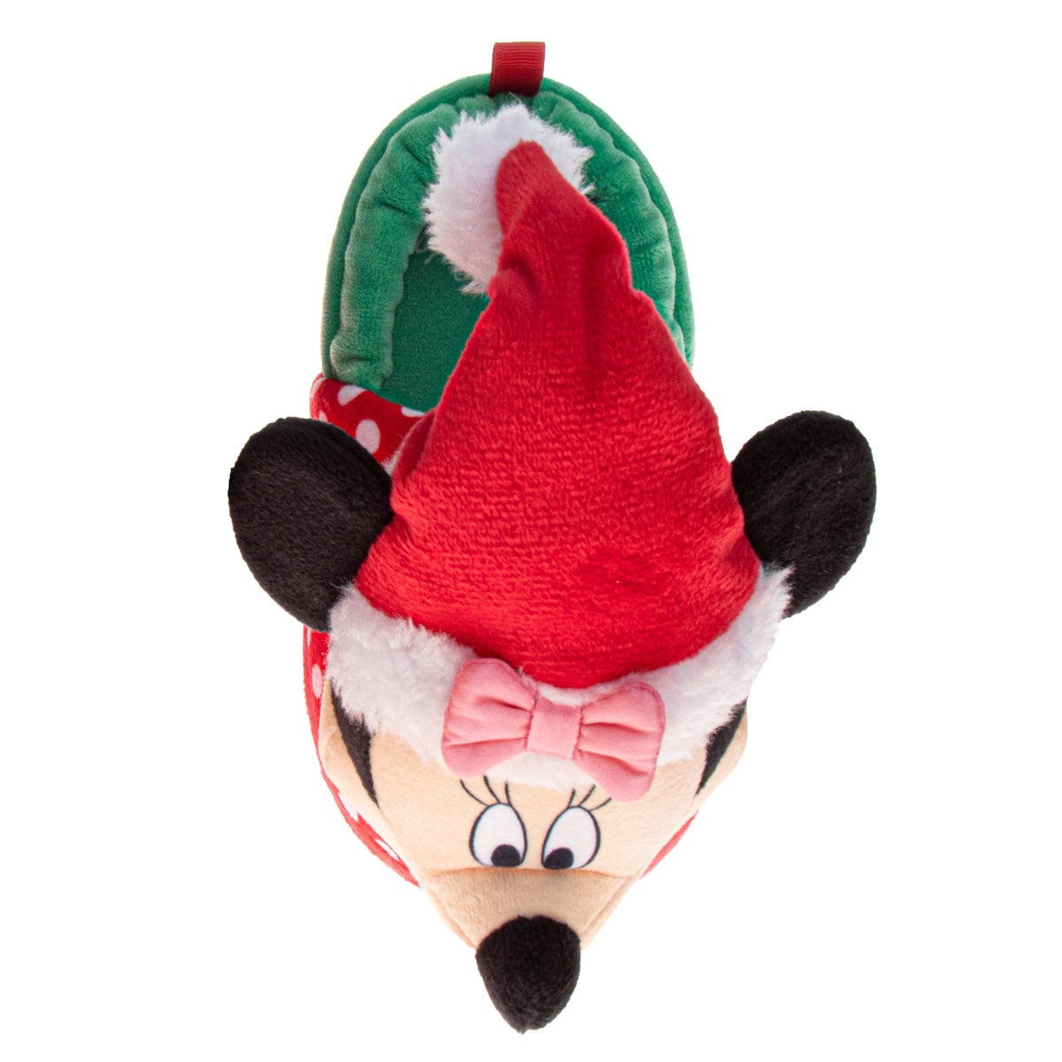  Josmo Disney Mickey Mouse Christmas Boys Slippers Cozy Plush Santa House Shoes Size Toddler - 5-6 - Bonton