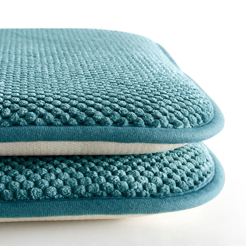 Dan River 2-4 Pack Memory Foam Non-Slip 16x16'' Chair Cushion Pad
