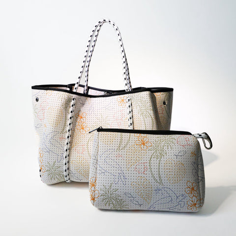 GUY HARVEY X POPUPS BRAND EVERYDAY TOTE TROPICAL TURTLE