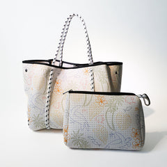GUY HARVEY X POPUPS BRAND EVERYDAY TOTE TROPICAL TURTLE