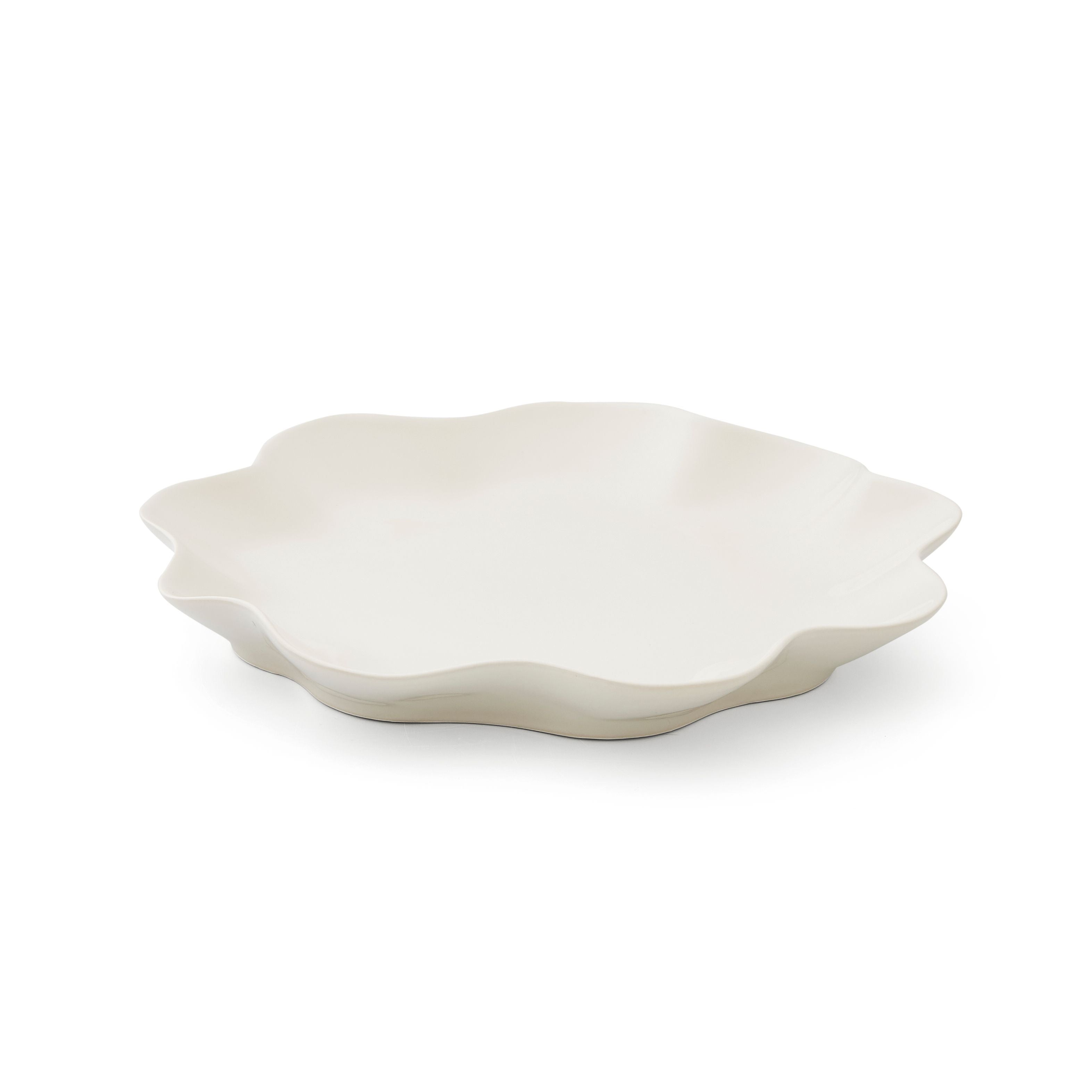  Portmeirion Sophie Conran Floret White Serving Platter - White - Bonton