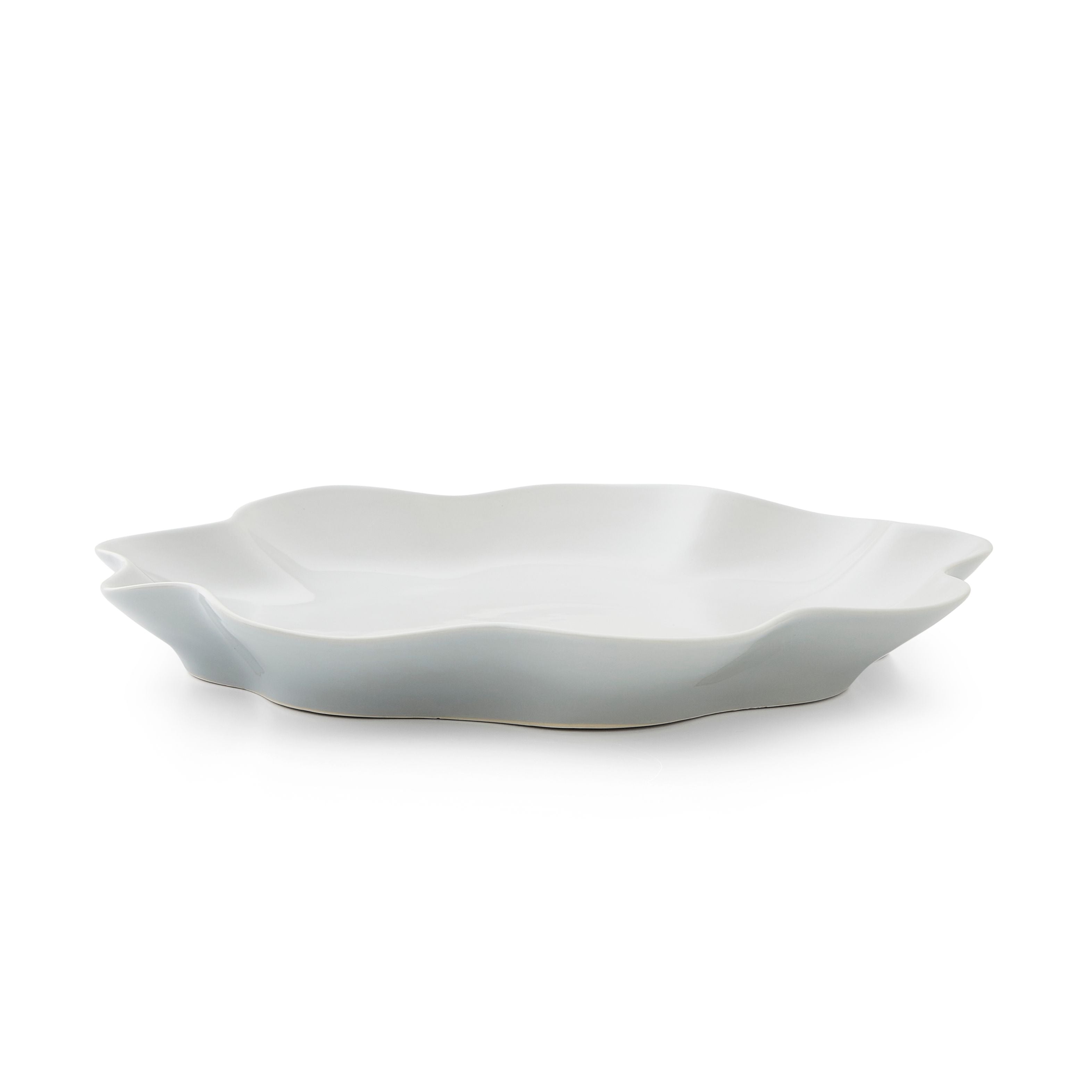  Portmeirion Sophie Conran Floret Grey Serving Platter - Grey - Bonton