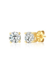 .75ct Brilliant Stud Earrings in Gold
